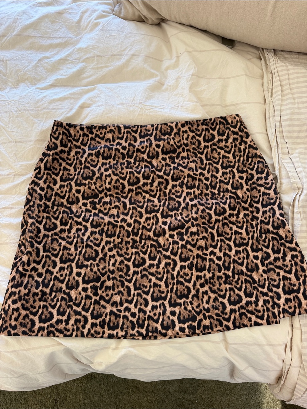 J. Crew Leopard-Print wrap skirt